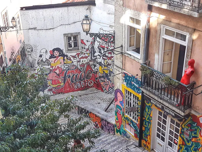 Lisbon's Government Allowed Street Artists To Paint Graffiti On The City Walls And I Captured The Glorious Change In Scenery