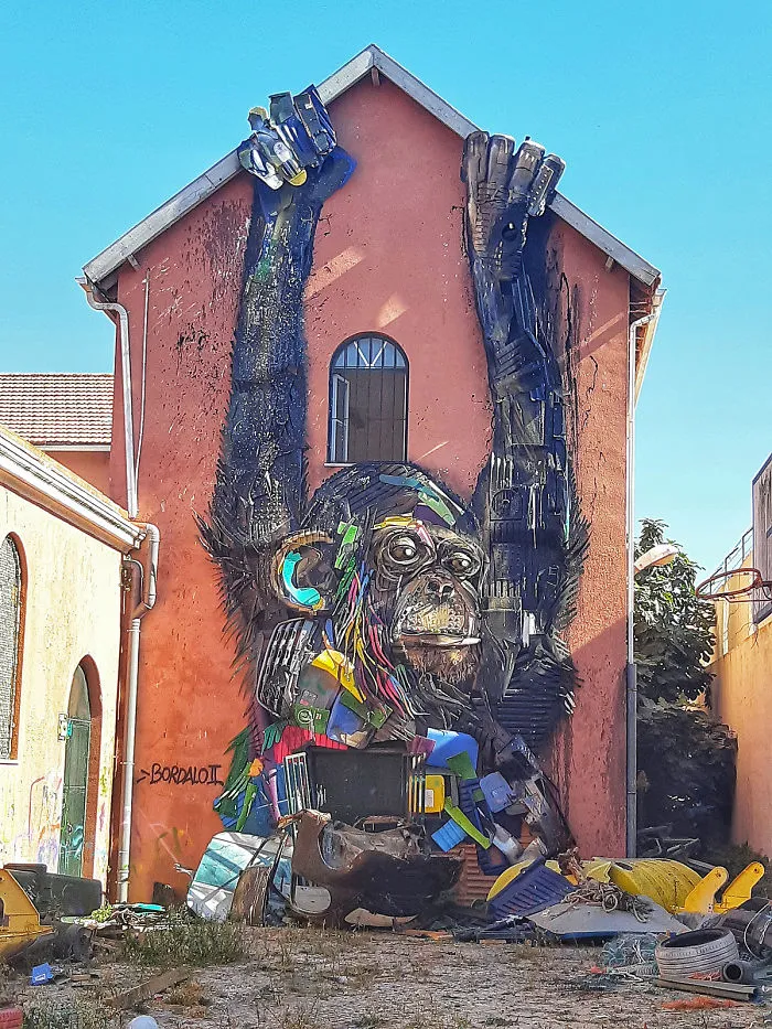 Lisbon's Government Allowed Street Artists To Paint Graffiti On The City Walls And I Captured The Glorious Change In Scenery
