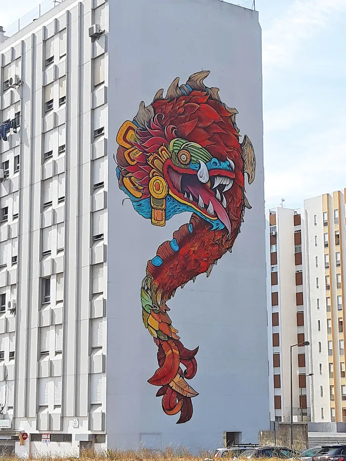 Lisbon's Government Allowed Street Artists To Paint Graffiti On The City Walls And I Captured The Glorious Change In Scenery