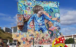 Lisbon's Government Allowed Street Artists To Paint Graffiti On The City Walls And I Captured The Glorious Change In Scenery