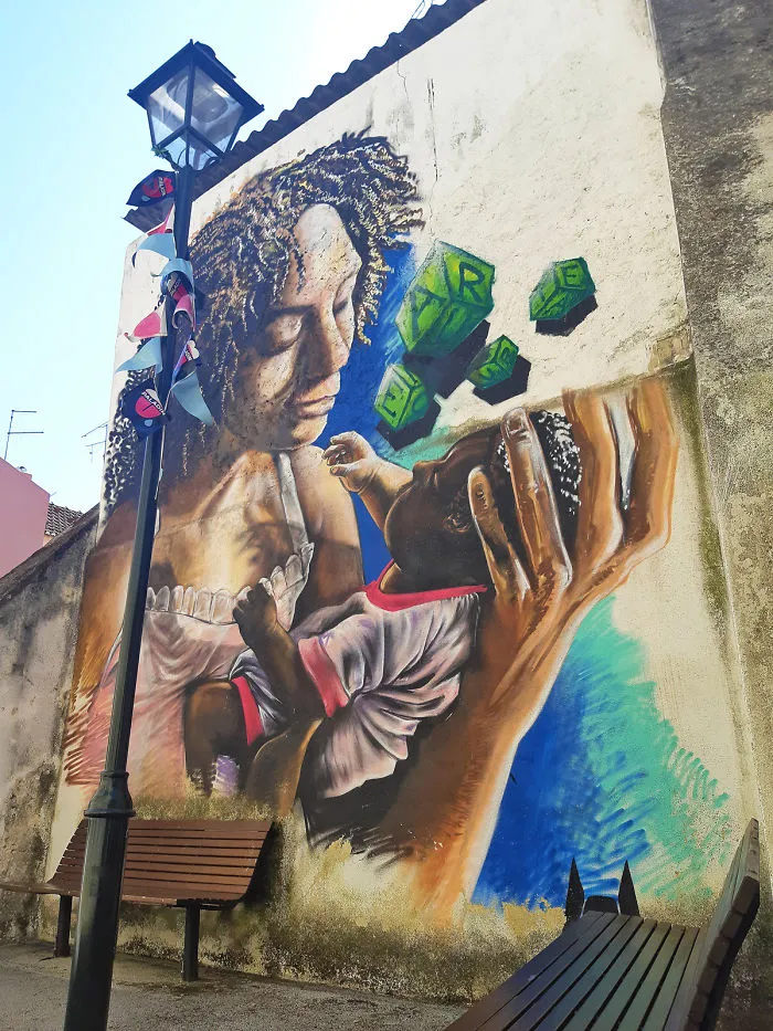 Lisbon's Government Allowed Street Artists To Paint Graffiti On The City Walls And I Captured The Glorious Change In Scenery