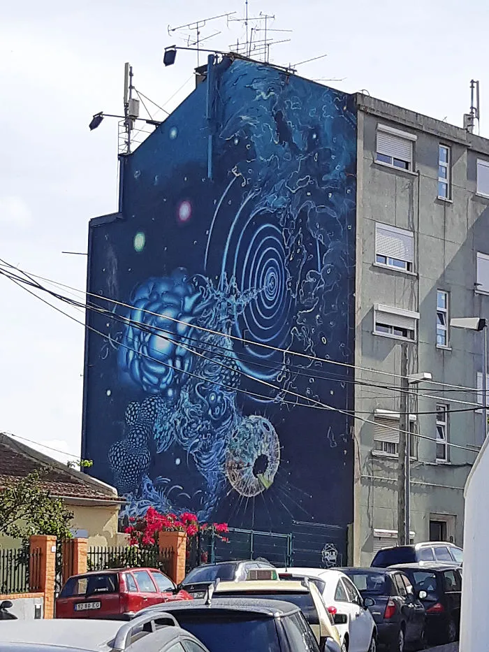 Lisbon's Government Allowed Street Artists To Paint Graffiti On The City Walls And I Captured The Glorious Change In Scenery