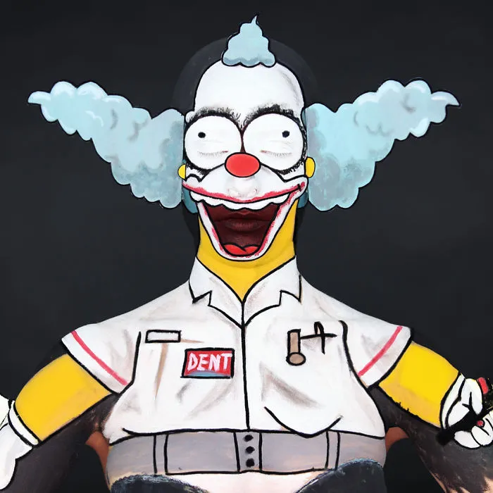 This Makeup Artist Can Transform Herself Into Any Cartoon Character, Proving That Your Body Can Be Your Best Work Of Art