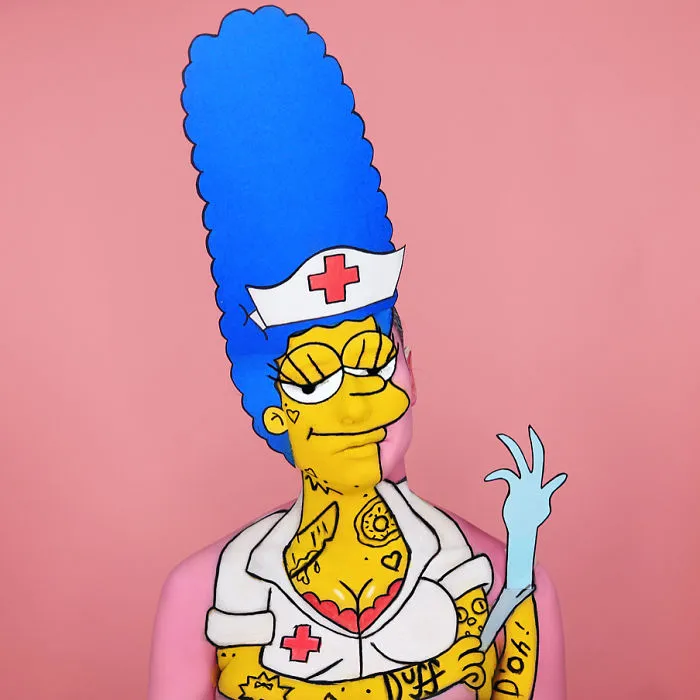 This Makeup Artist Can Transform Herself Into Any Cartoon Character, Proving That Your Body Can Be Your Best Work Of Art