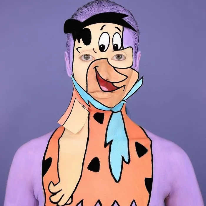 This Makeup Artist Can Transform Herself Into Any Cartoon Character, Proving That Your Body Can Be Your Best Work Of Art
