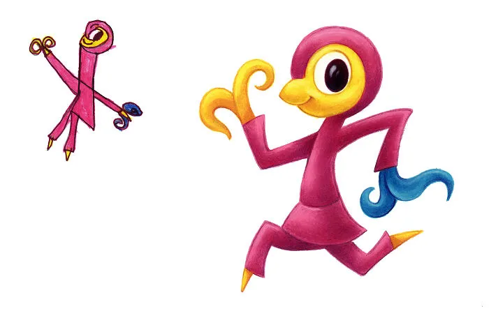 I Drew 50 Monsters Over The Last 2 Years Based On Kid Drawings, And Here're The Results (New Pics)