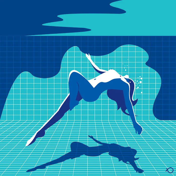 I Create Minimalist And Colorful Digital Illustrations