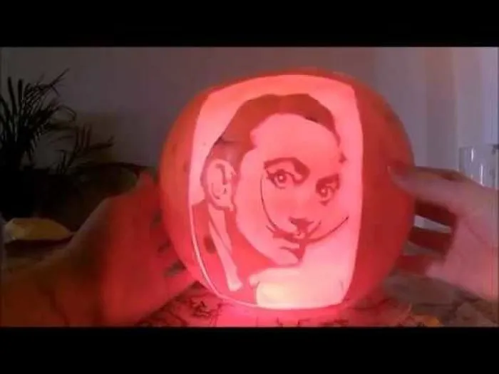 Dali Themed Halloween Pumpkin Carving By Sisi