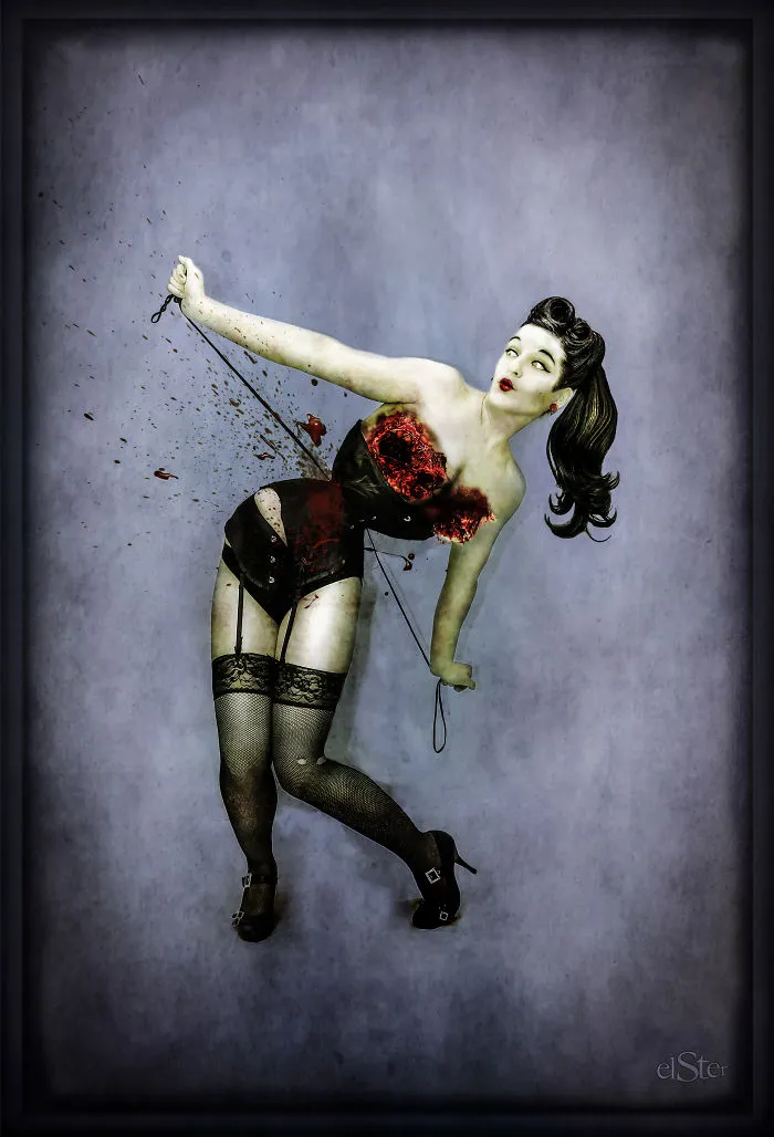 Unique, Colourful & Kinky Living Deads: The Zombie Pin-Ups!