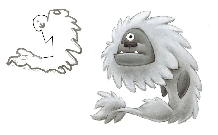 I Drew 50 Monsters Over The Last 2 Years Based On Kid Drawings, And Here're The Results (New Pics)