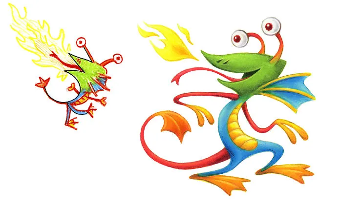 I Drew 50 Monsters Over The Last 2 Years Based On Kid Drawings, And Here're The Results (New Pics)