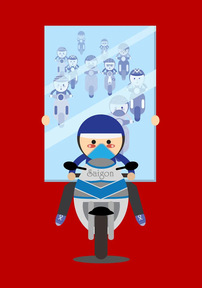 I Illustrate The Amazing Loads Of Motorbikes In Hanoi, Vietnam (Part 3)