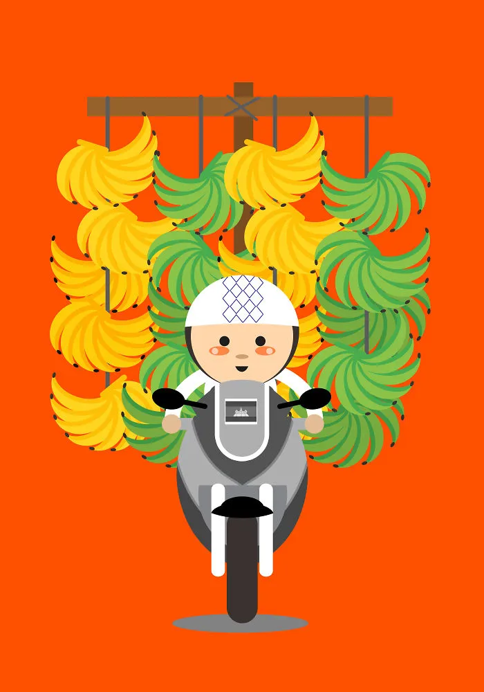 I Illustrate The Amazing Loads Of Motorbikes In Hanoi, Vietnam (Part 3)