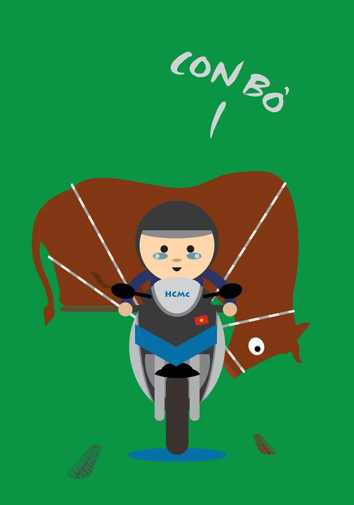 I Illustrate The Amazing Loads Of Motorbikes In Hanoi, Vietnam (Part 3)