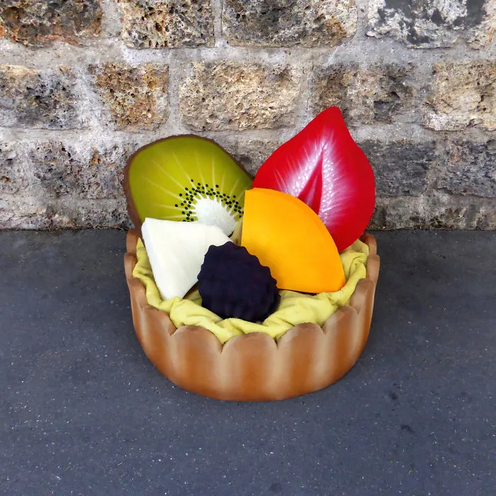 French Street Artist Takes Recycling To Another Level By Transforming Discarded Mattresses Into Delicious Food Sculptures