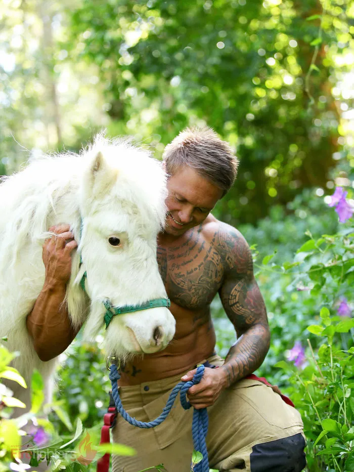 Australian Firefighters Pose With Animals For 2019 Charity Calendar, And The Photos Are So Hot It May Start Fires