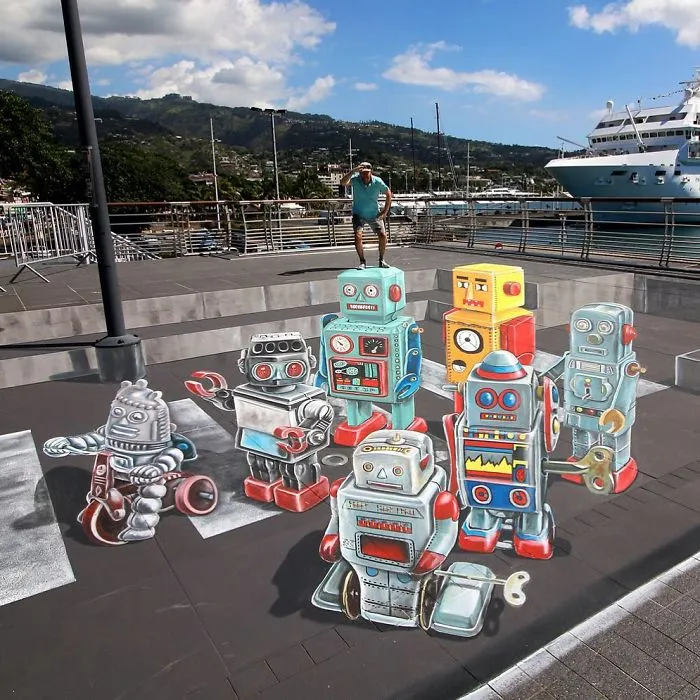 This Street Artist Will Make Your Mind Explode With His 3d Art