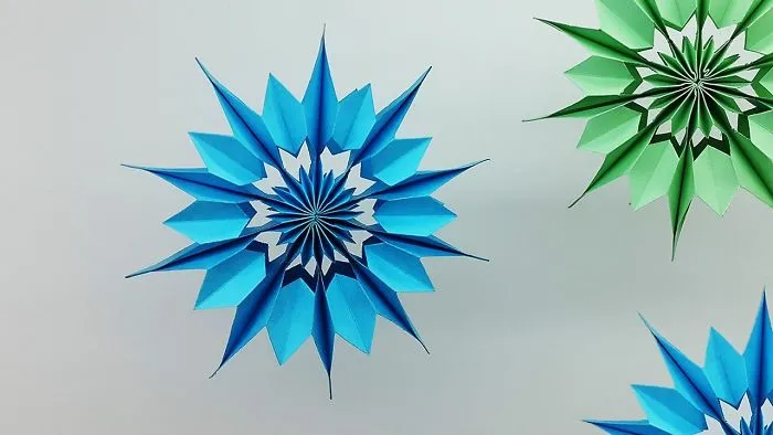 3d Mini Paper Snowflakes Diy - How To Make Christmas Snowflake For Homemade