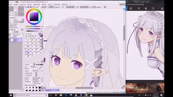 I'm An Anime Fanatic And I Really Love Spending My Time With Anime And Stuff. This Drawing Takes 1 Week To Finish Using Paint Tool Sai, Together With My Laptop And Mouse! Hope You Like It ^_^