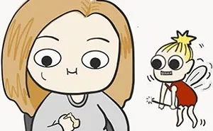 6 Comics About My Life With An Anxiety Fairy