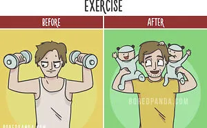 20 Brutally Honest Comics That Show How Your Life Changes After Having Kids