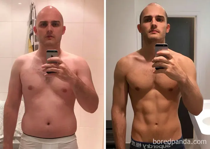 Lost 28 Lbs In 1 Year. Years Ago I Was Looking At Progress Pics Online For Inspiration, Now I Can Finally Make My Own! And The Journey Is Not Over