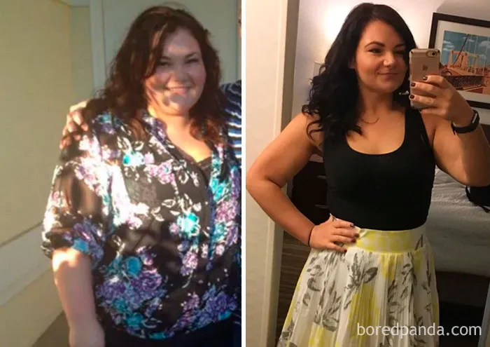 Lost 90 Lbs. Still A Work In Progress, But I’ve Never Shared A Side By Side! Dare I Say I’m Proud?!