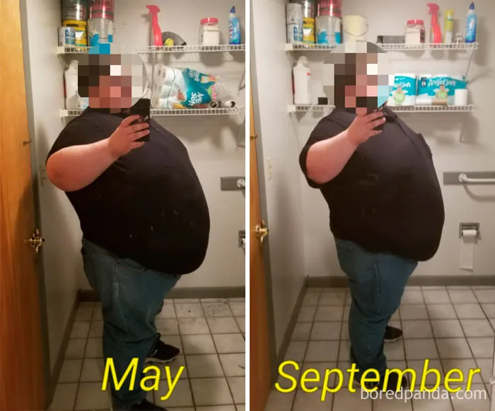 Lost 50 Lbs. May Not Look Like Much Of A Change In 4months, But With A Decade Of Depression And Anxiety Behind Me. I'm Learning To Love Myself Again