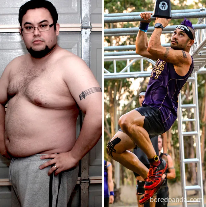 110 Lbs Lost In 18 Months. Unmotivated Couch Potato To Australian Ninja Warrior And 4x World Champs Obstacle Course Racer. Loving Life Now!