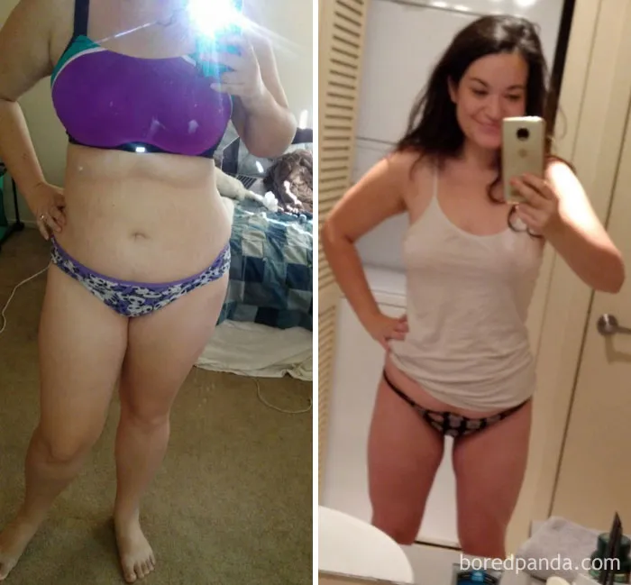 66 Lbs In 2+ Years. Before Pic Is From When I Was Closer To 200 Lbs, Don't Have Any Good Progress Pics At My Highest Weight