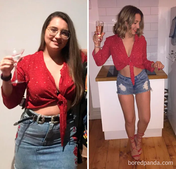 Lost 15 Lbs In 6 Months. Not A Huge Loss But A Top That Used To Be Incredibly Tight Now Hangs Loose On Me