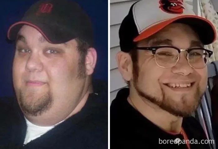 8 Years Ago/8 Days Ago. -297 Lbs