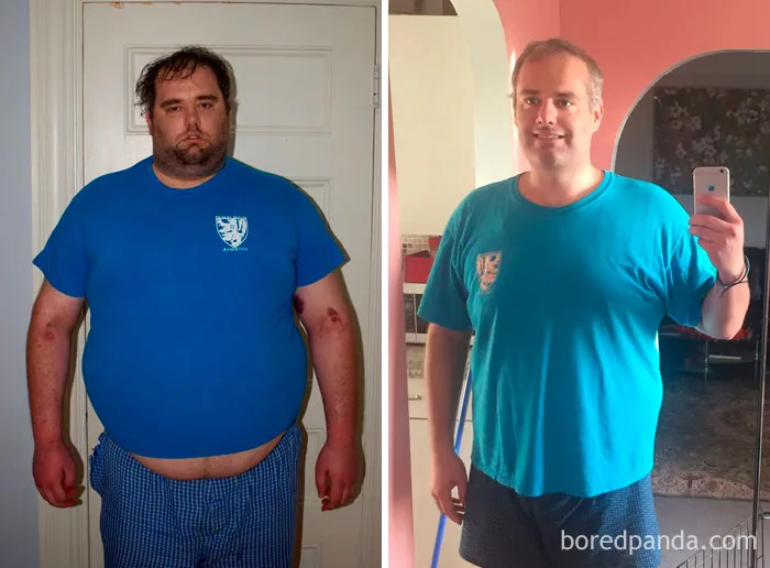 Four Years Ago, I Wore The Same Shirt That I Wore Today, The Difference Is Stunning And I Am So Very Proud Of Myself