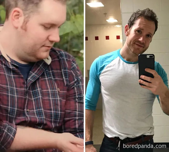 Perdí 45 kilos en unos 2 años. Era enorme, ahora me cuesta creerlo