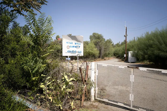A Rare View Inside The Buffer Zone In Nicosia - Cyprus
