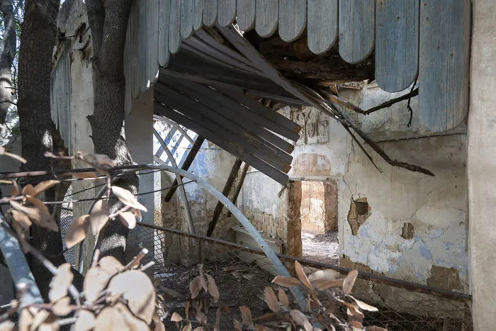 A Rare View Inside The Buffer Zone In Nicosia - Cyprus