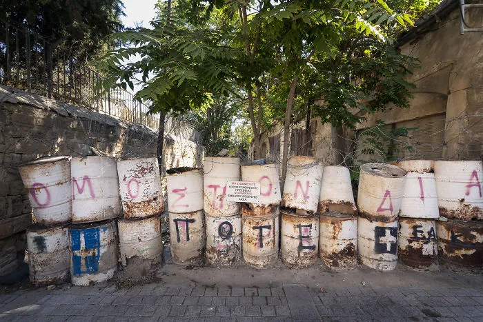 A Rare View Inside The Buffer Zone In Nicosia - Cyprus