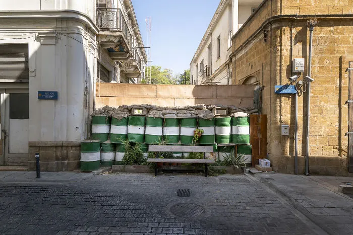 A Rare View Inside The Buffer Zone In Nicosia - Cyprus