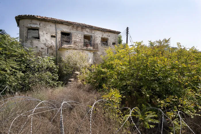 A Rare View Inside The Buffer Zone In Nicosia - Cyprus