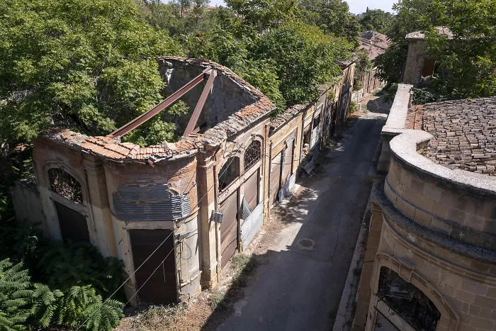 A Rare View Inside The Buffer Zone In Nicosia - Cyprus