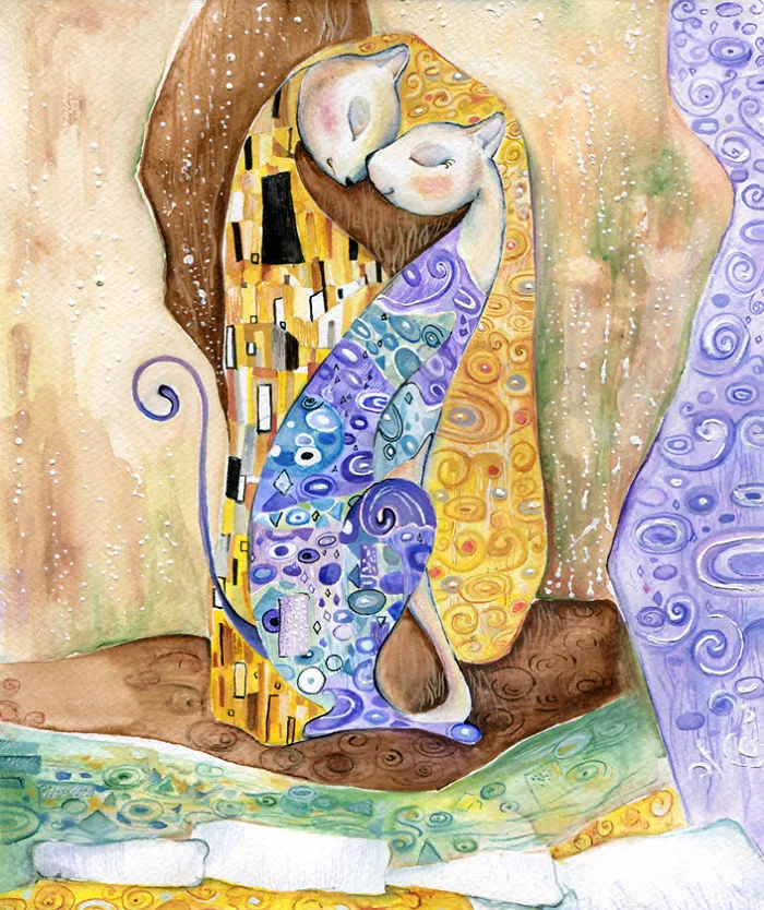 Inspired By Gustav Klimt
