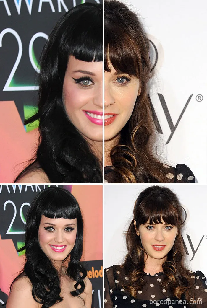 Katy Perry And Zooey Deschanel