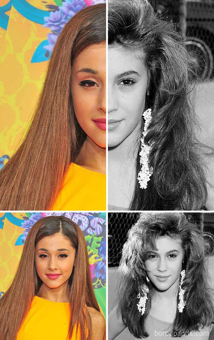 Ariana Grande y Alyssa Milano