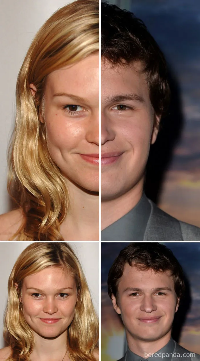 Julia Stiles And Ansel Elgort