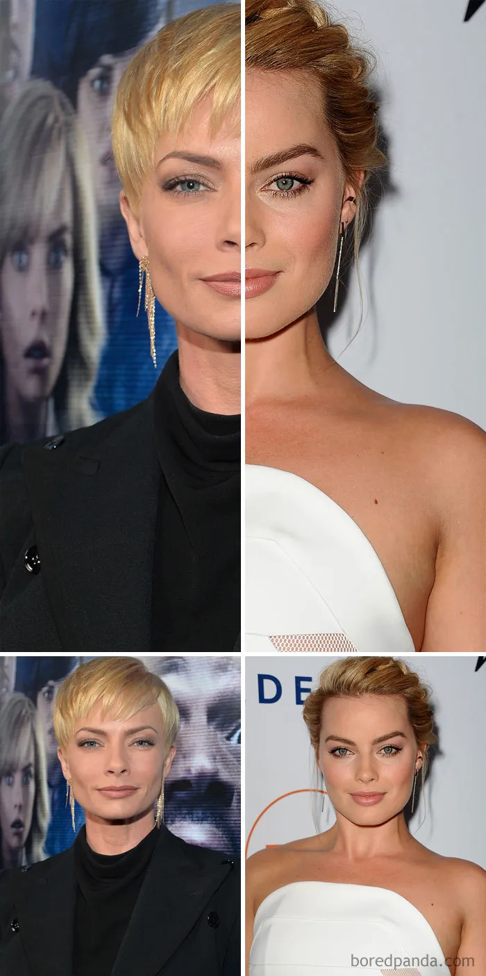 Jaime Pressly And Margot Robbie