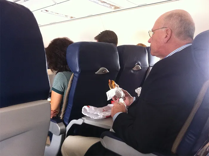 Eating Stinky Food In Public