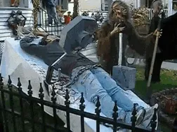 That's One Heck Of A Complex Halloween Decoration