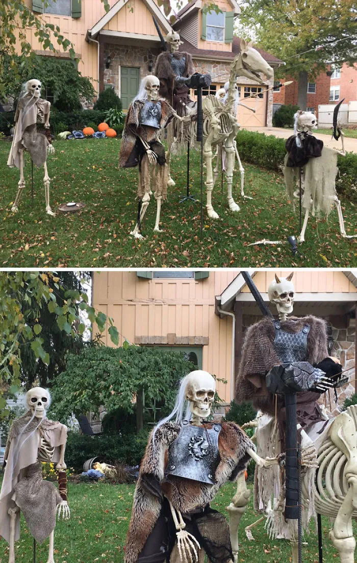 Game Of Thrones Halloween Display