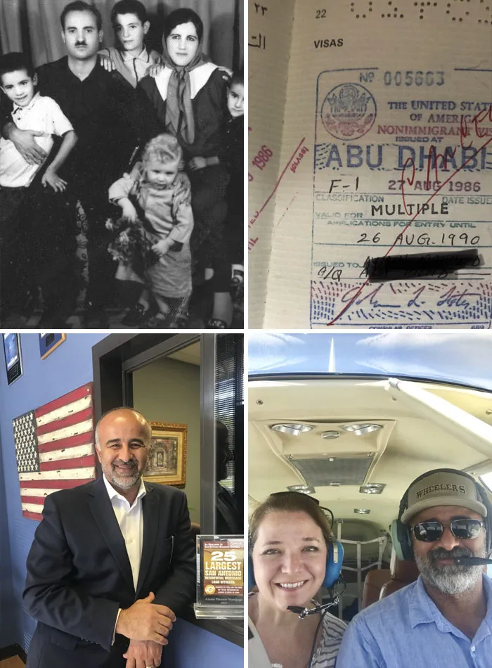 32 Years Ago I Came To The US, A Muslim Arab, No English, I Assimilated, Obtained Citizenship In 95, Married The Most Beautiful Girl In America, Have Two Wonderful Kids, Live On Ranch In Texas, Own A Successful Business And I Have A Commercial Pilot License. I Love This Country With All My Heart