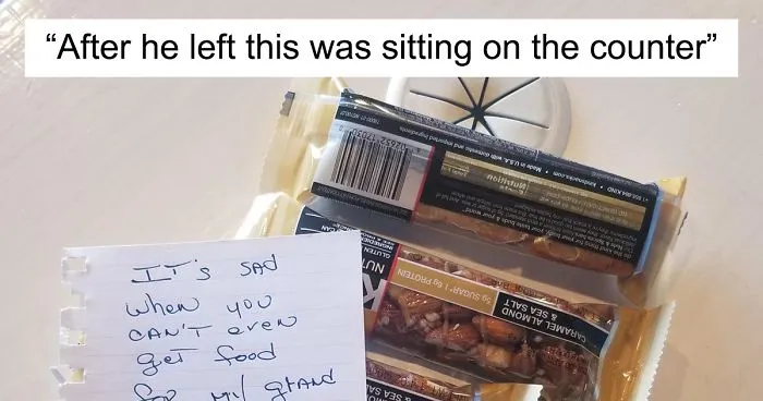 Man Shares A Rude Note A Deaf Broke Man Left After He Gave Him Food
